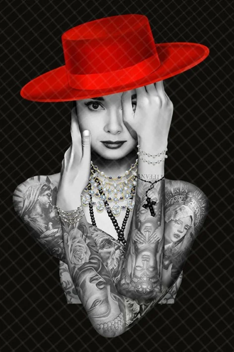 LAMINA AUDREY HEPBURN