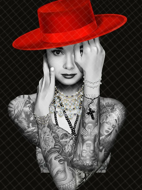 LAMINA AUDREY HEPBURN - Imagen 3