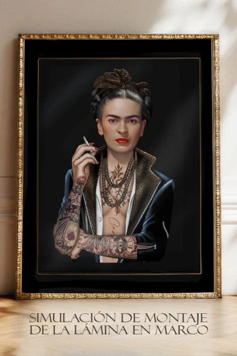 LAMINA FRIDA KAHLO