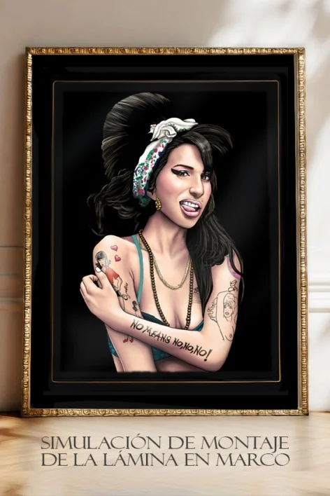LAMINA AMY WHINEHOUSE