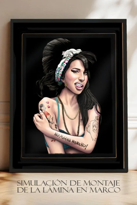 LAMINA AMY WHINEHOUSE