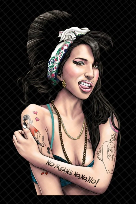 LAMINA AMY WHINEHOUSE