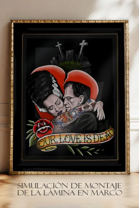 LAMINA OUR LOVE IS DEAD