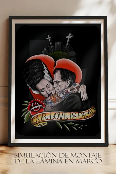 LAMINA OUR LOVE IS DEAD