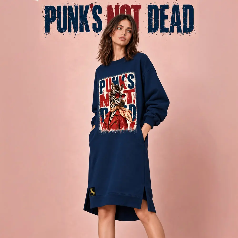 VESTIDO WILD CEBRA